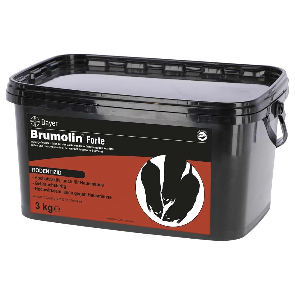 Rattenbekämpfungsköder Brumolin Forte