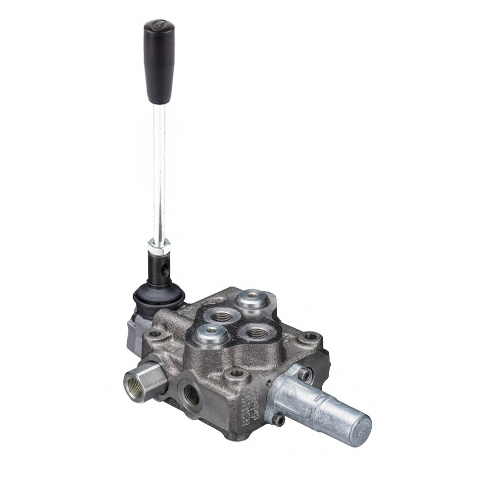 Steuerventil / Durchfluss max. 45 Liter/min. / m. DBV u. Hebel