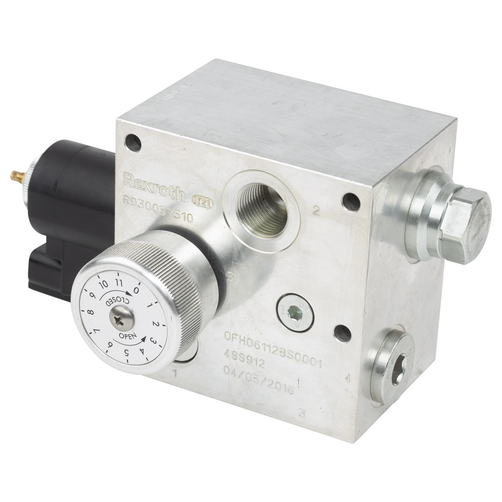Stromregelventil elektrisch/manuell 12V/24V