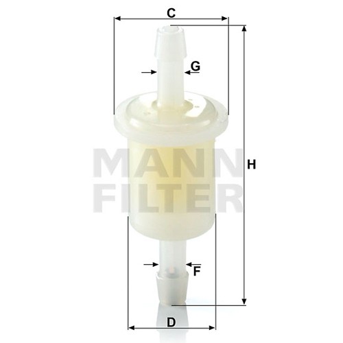 Kraftstofffilter MANN