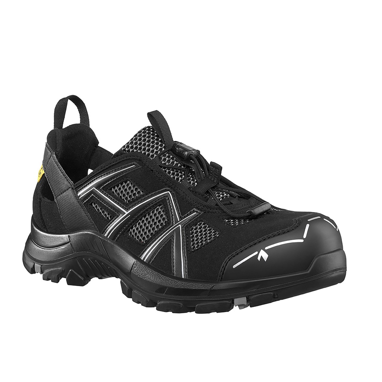 HAIX Halbschuh Black Eagle Safety 61.1 low / schwarz-silber