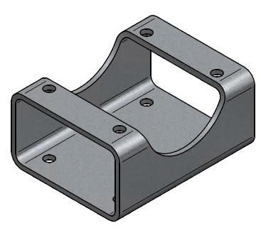 Rohr für Klemmung bei Steigrohr 6"