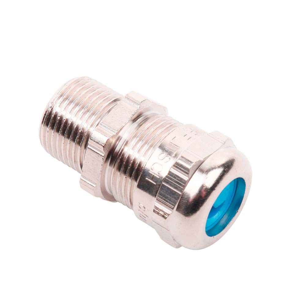 Kabelverschraubung metrisch Messing mit Inlet