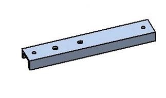 Halterung für Hydraulikblockabdeckung