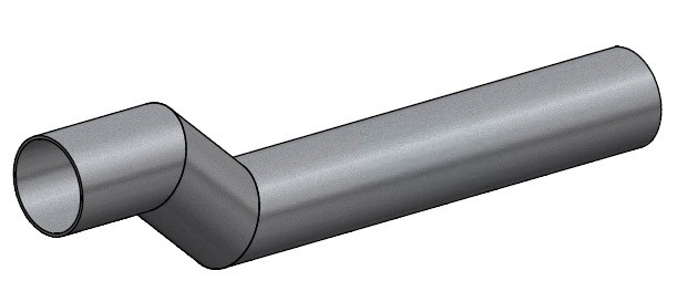 Niveauausgleichsrohr für Skate Verteiler