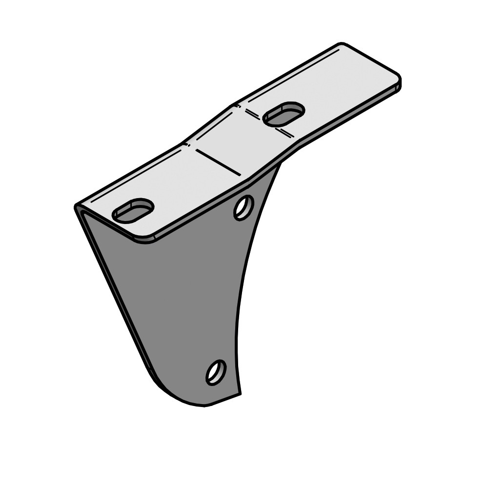 Kotflügelhalter f. TMK Mulde/Kotglügel 167