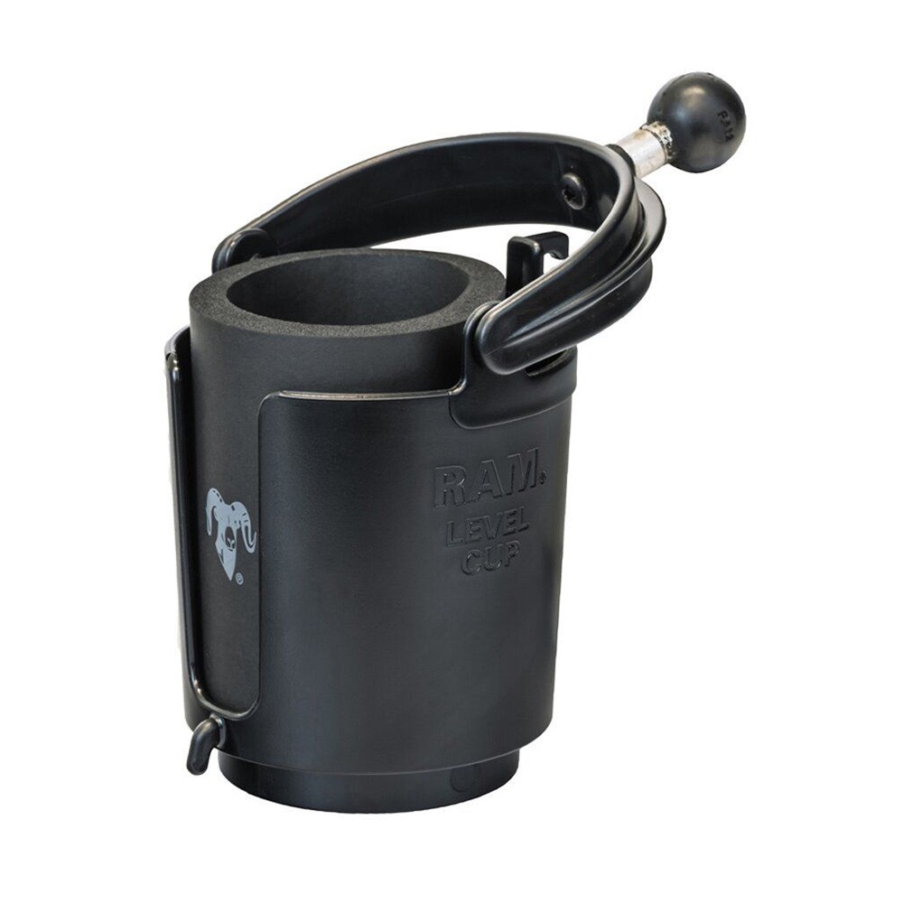 RAM MOUNT Getränkehalter - schwenkbar mit B-Kugel (1 Zoll)