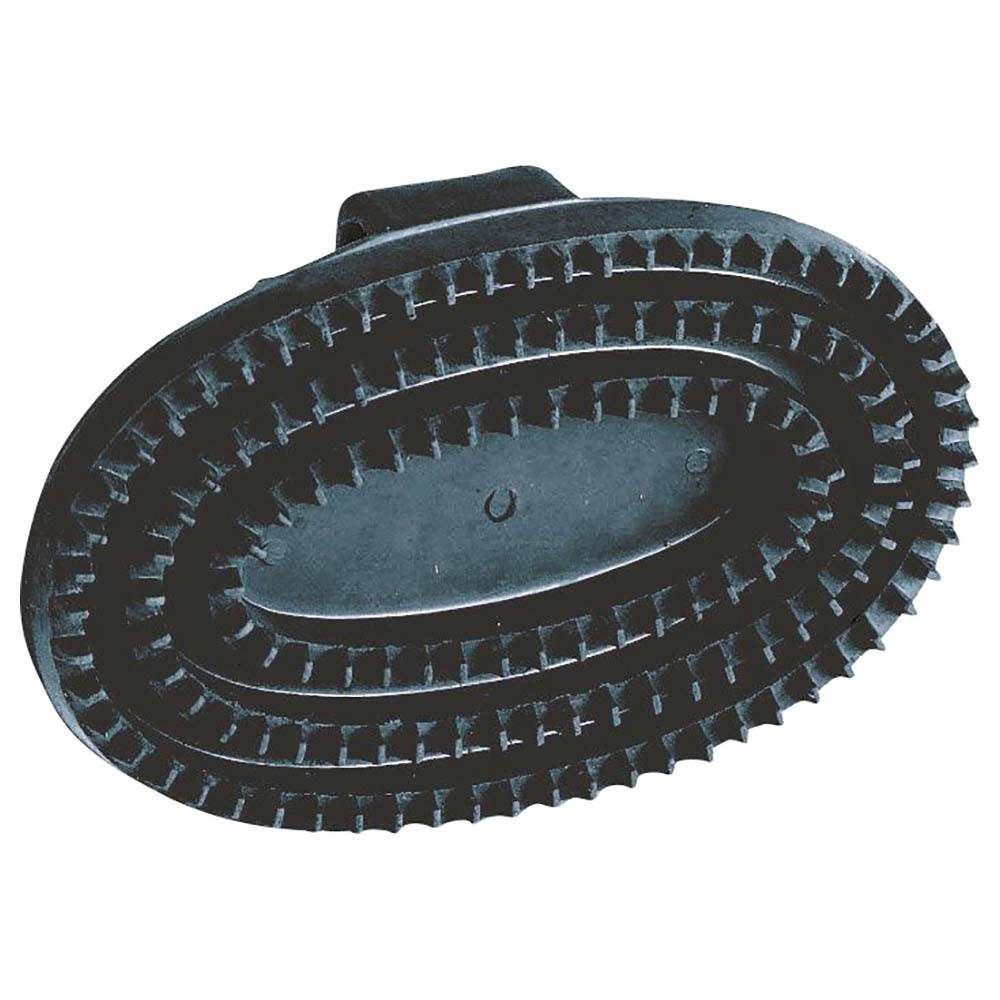 Gummistriegel oval