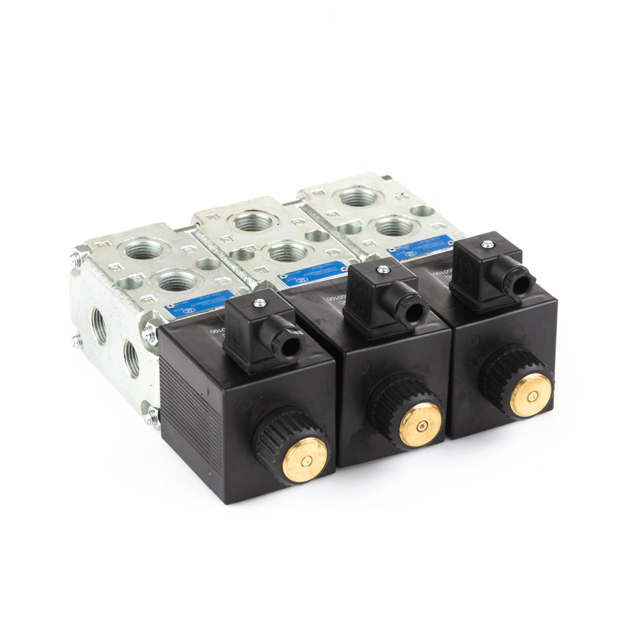 Umschaltventil elektromagnetisch - 3-fach Ausführung