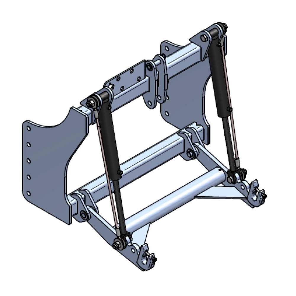 Heckhydraulik für Fass