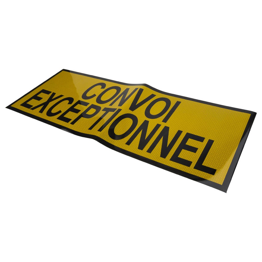Hinweis-Magnetfolie "Convoi Exceptionnel“