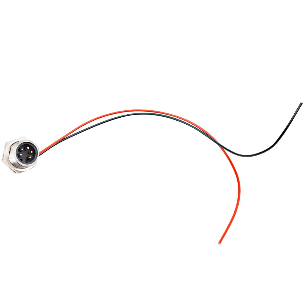 Einbaustecker  mit 2 Litzen