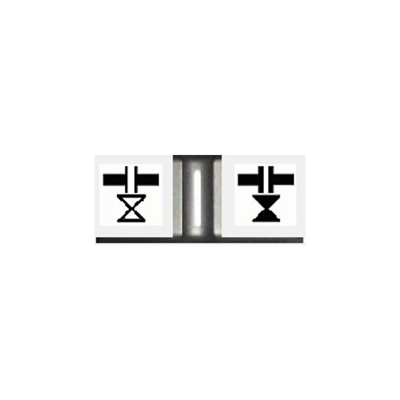 Wippe schwarz Schieber Schlauchkuppler, hydraulisch