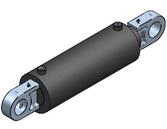 Zylinder für hydraulische Achsabsenkung / TTW