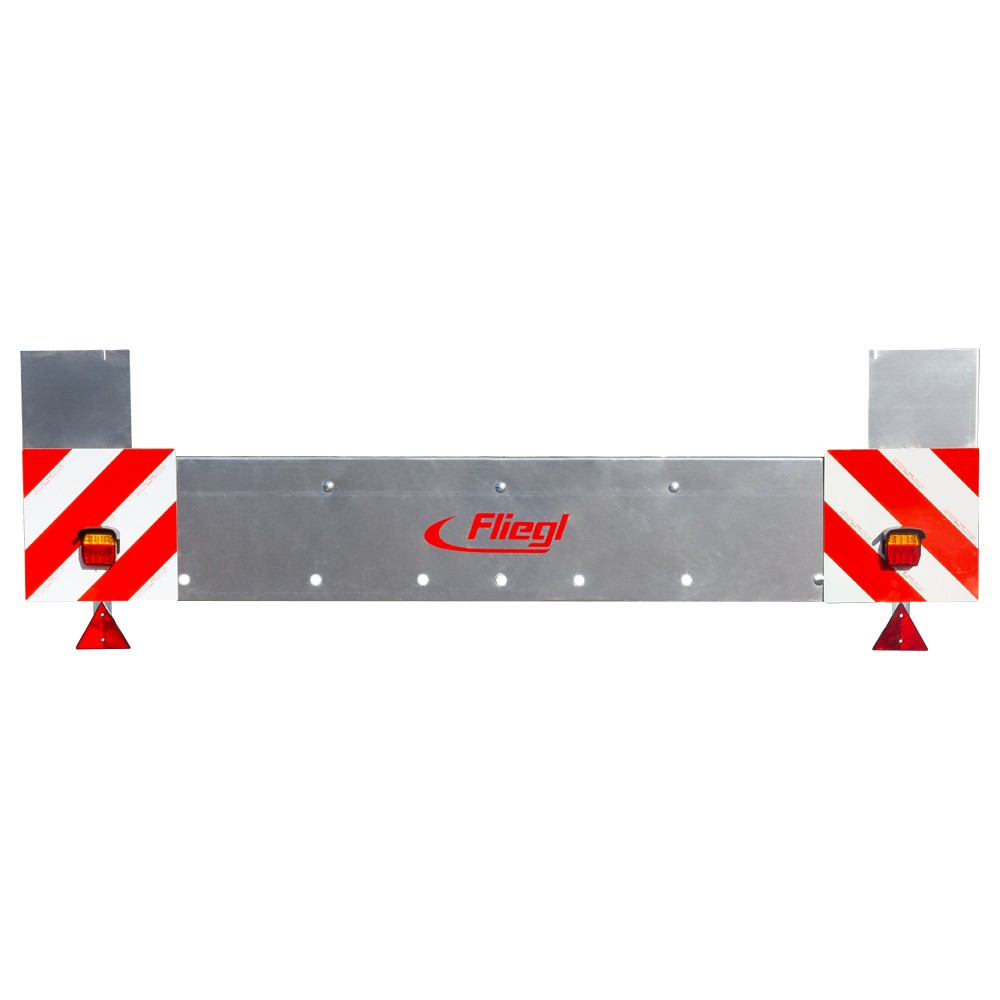 Transportschutz mit Beleuchtung und Warntafel