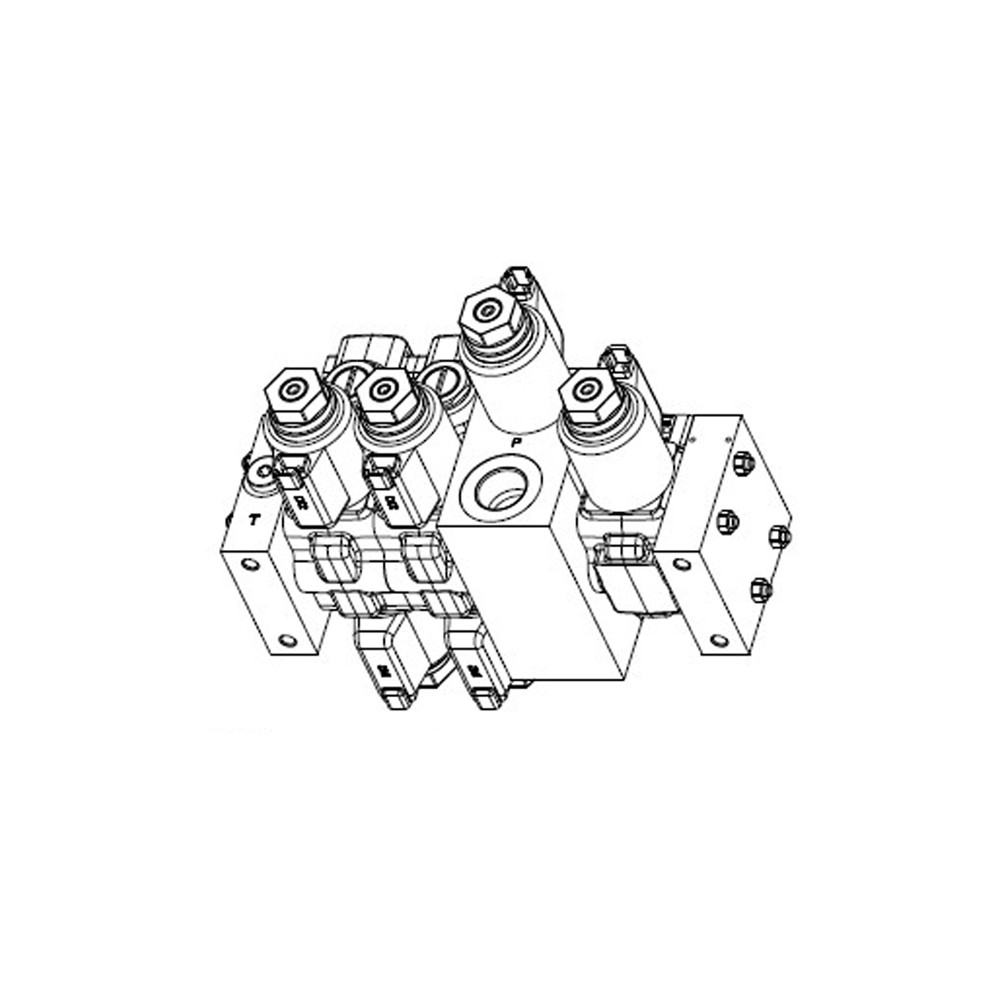 Steuerblock hydraulisch-elektrisch - BUCHER