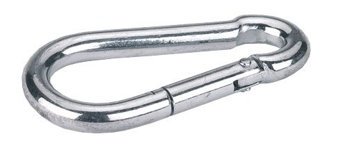 Karabinerhaken, verzinkt