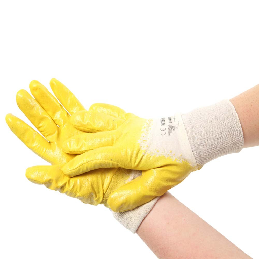 Arbeitshandschuhe Dulite gelb