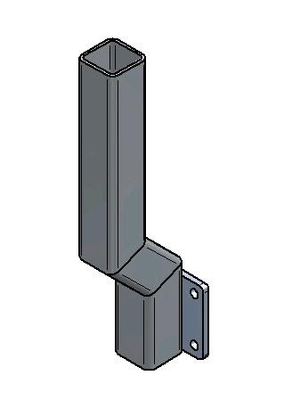 Halterohr für Prallkopfverteiler