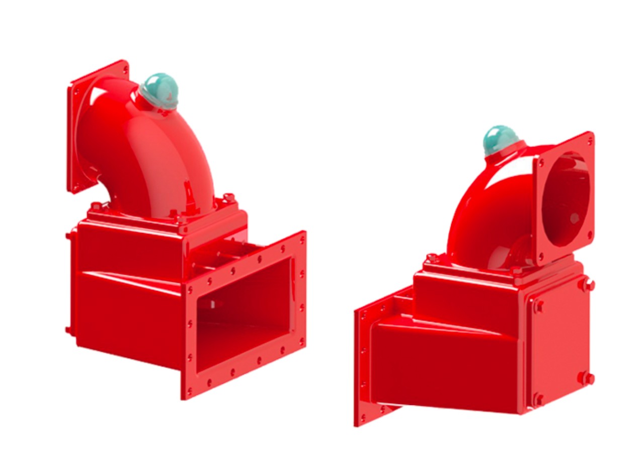 Adapter mit Anschlussbögen