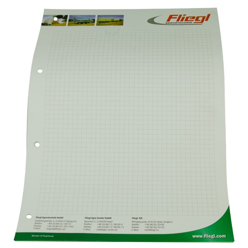 Schreibblock "Fliegl"