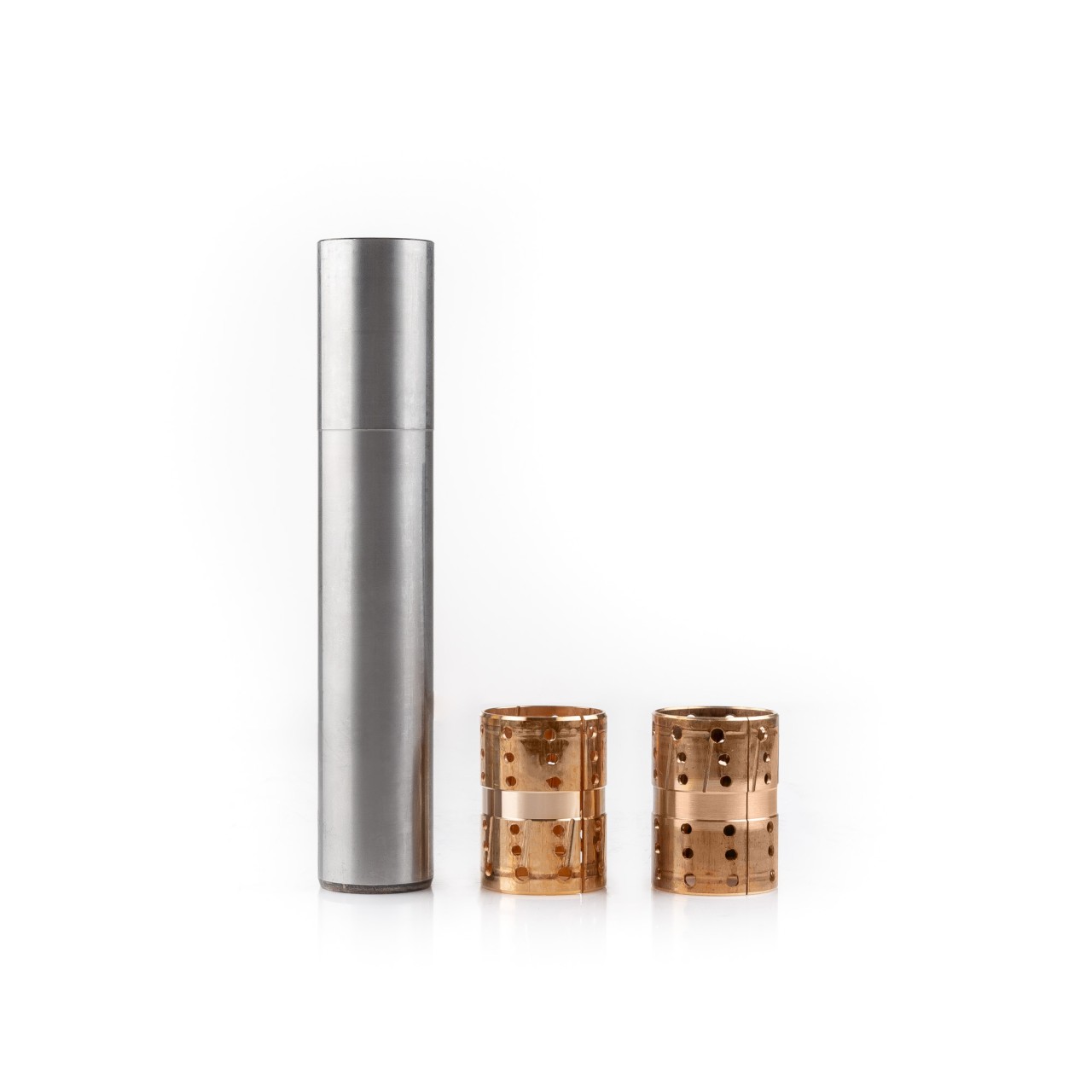 Lenkbolzen inkl. 2 Buchsen (Teile Nr. 135+135A) / Ø= 60,5 mm / L= 331,0 mm