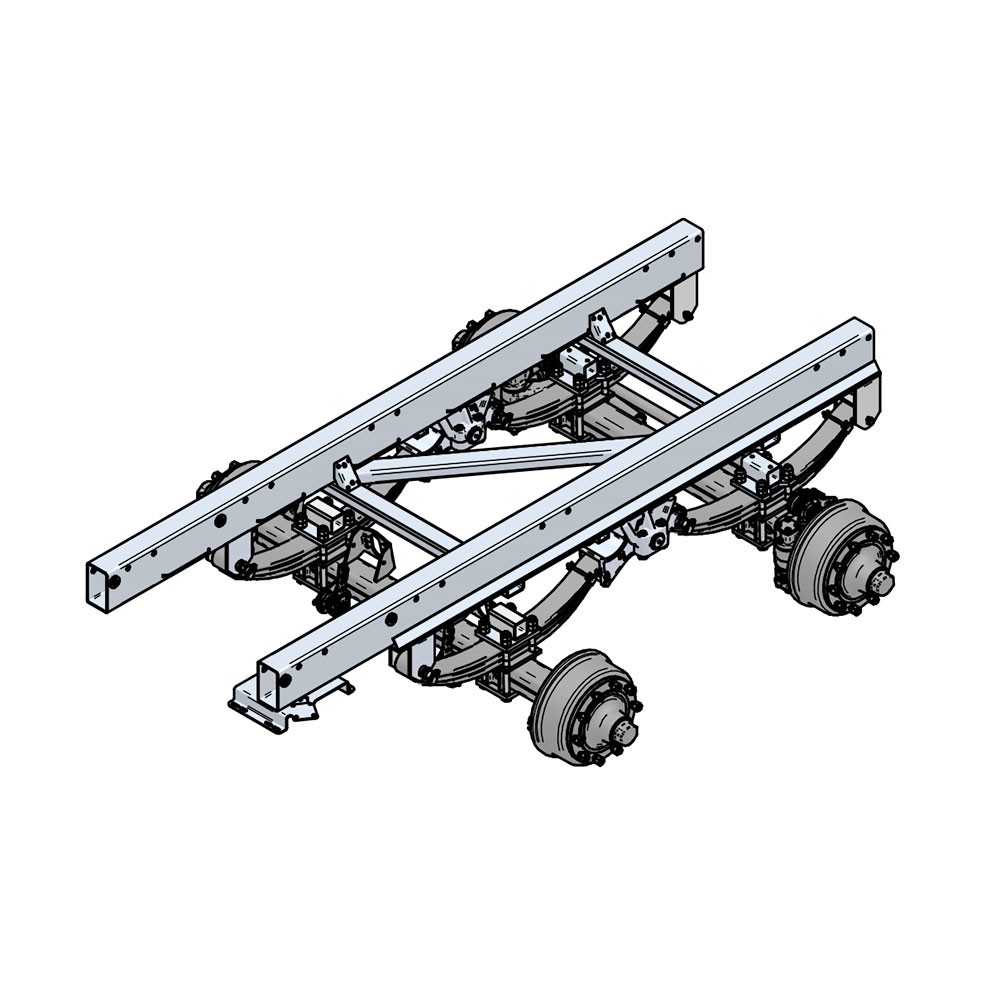 Tandemrahmen 1320 mm für Gigant 24 to.