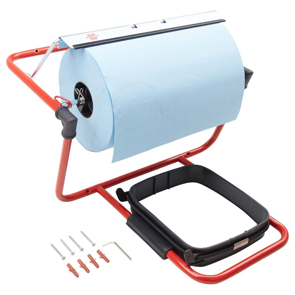 Wandhalter für Putztuchrolle