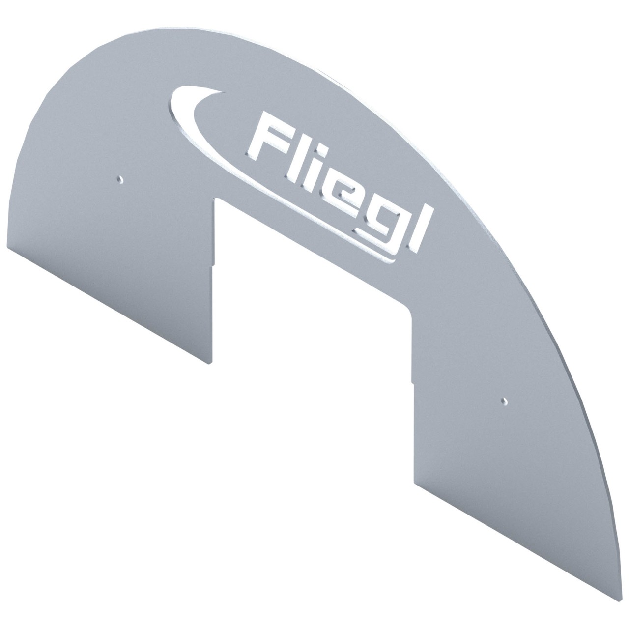 Schutzdeckel - mit Fliegl Logo für Kreuz Rundballenabwickler