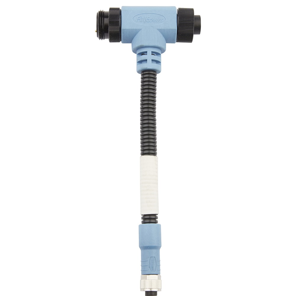T-Stück CanBus 7/8" - M12 / 150mm m. Scheuersch.