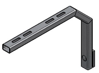 Kotflügelhalter für Poly Line Fass (niedrig)
