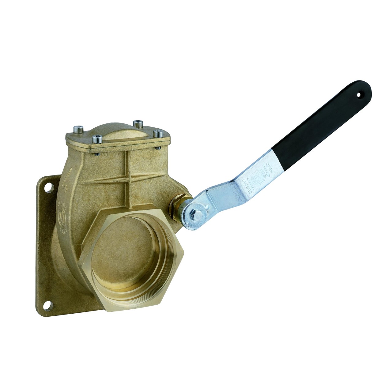Handhebelschieber aus Messing - MZ