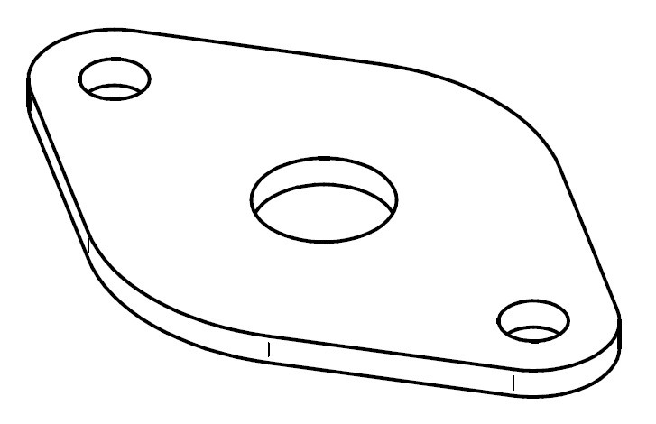 Flansch (oval)