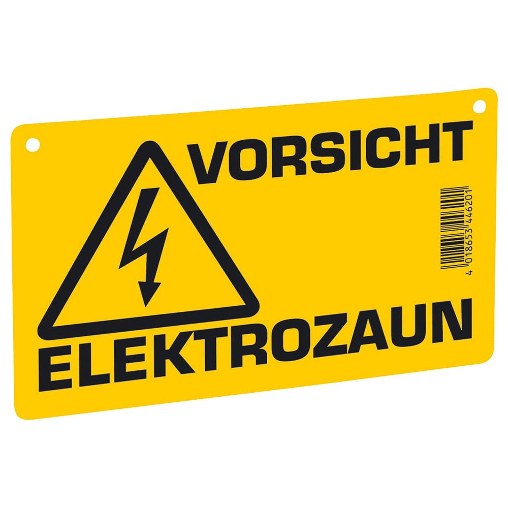 Warnschild – Vorsicht Elektrozaun!