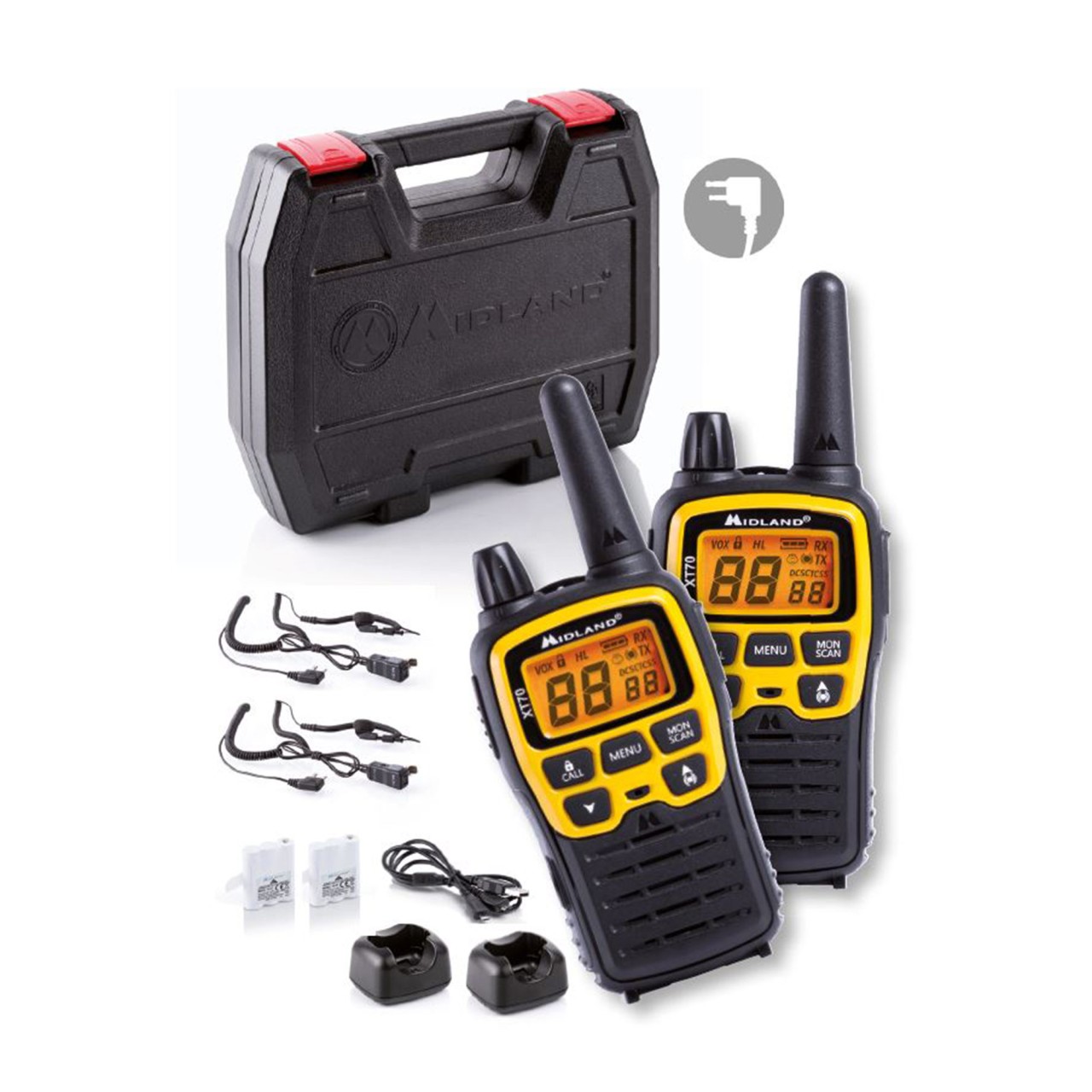 PMR-Handfunkgerät Midland XT70 - Adventure Kofferset