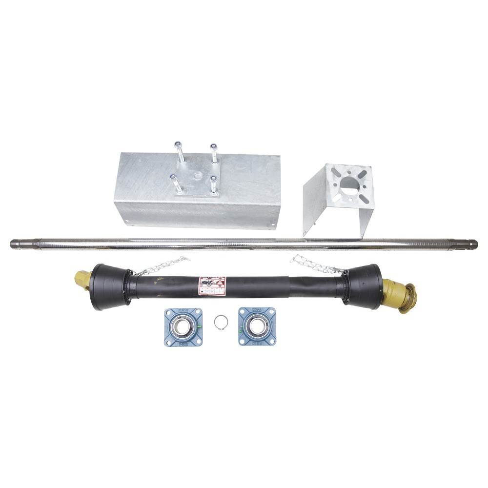 Zapfwellendurchtrieb ohne Hydraulik