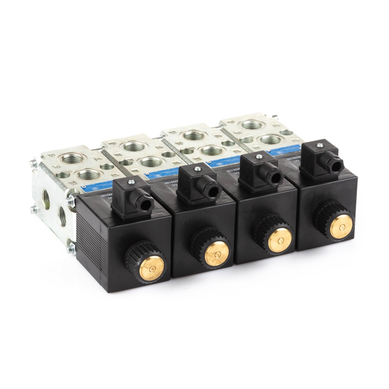 Umschaltventil elektromagnetisch - 4-fach Ausführung