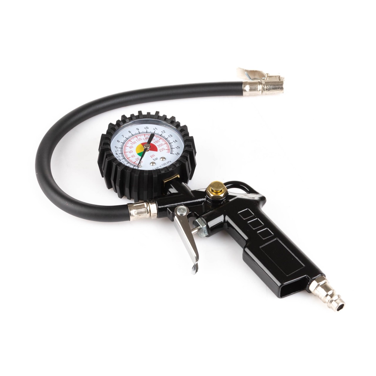 Reifenfüllpistole mit Manometer Ø 80mm