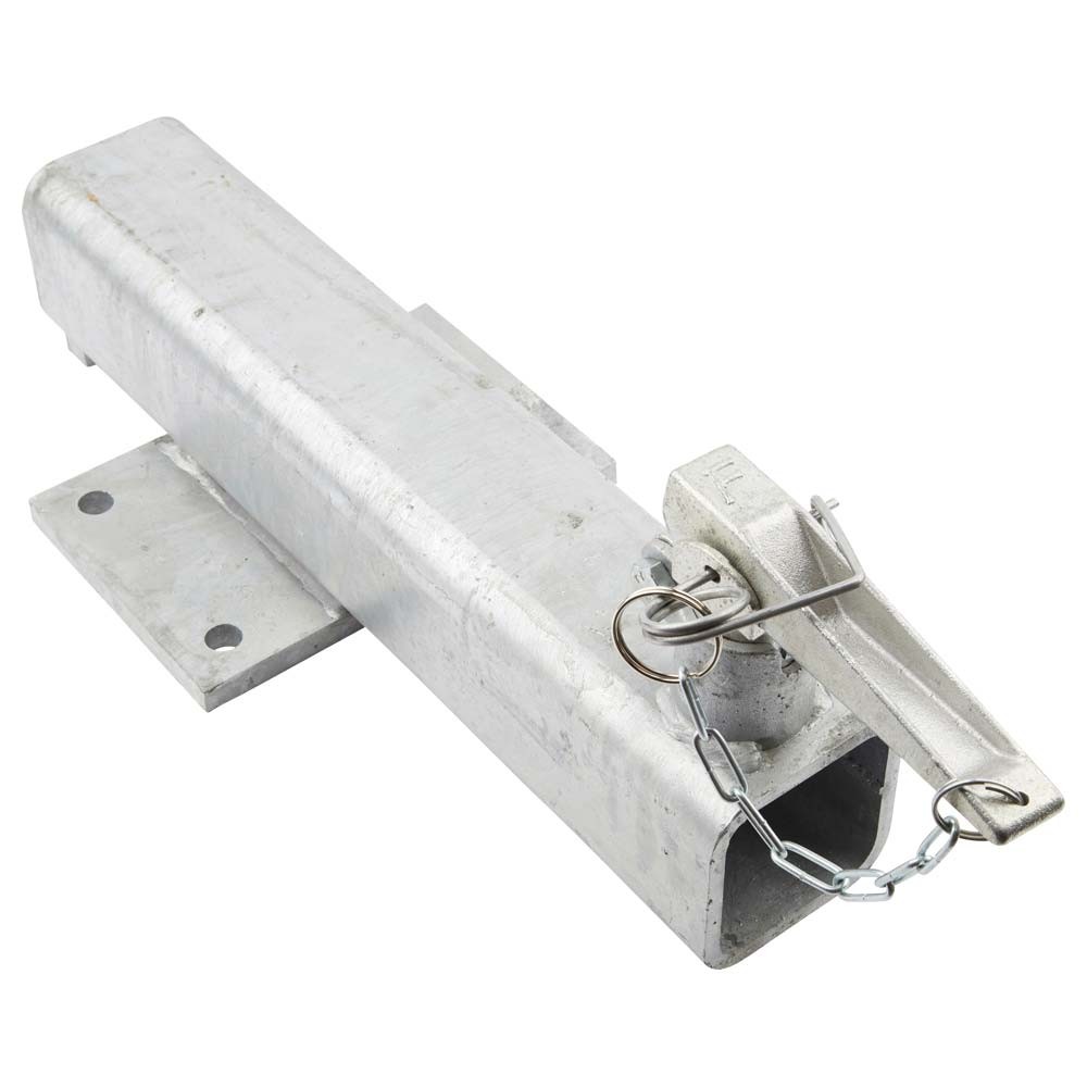 Stützfußhalter mit Federriegel  für Fallstützfuß