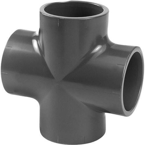 PVC-U Kreuz-Stück
