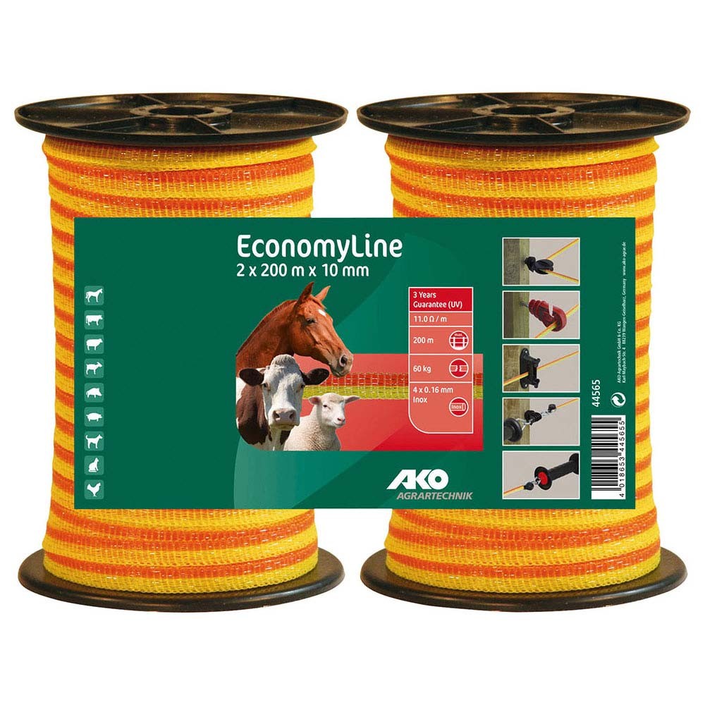 EconomyLine Weidezaunband Doppelpack