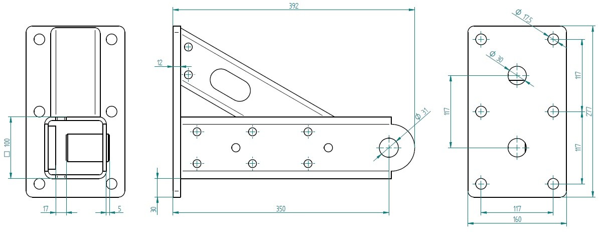 Halterohr SSV /SVG Skate