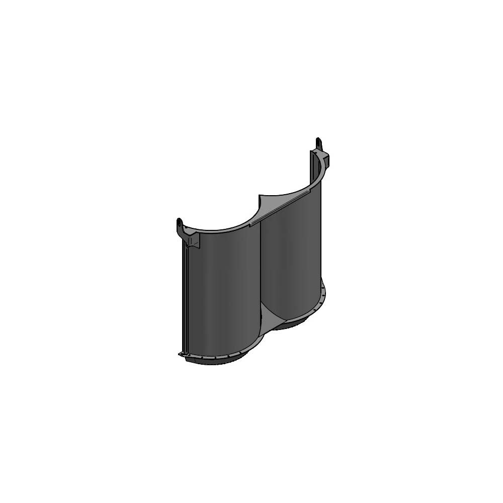 Breitstreu-Rückwand für Streuwerk V2