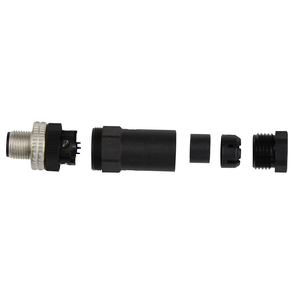 Leitungsstecker mit Zugentlastung 5-pol.