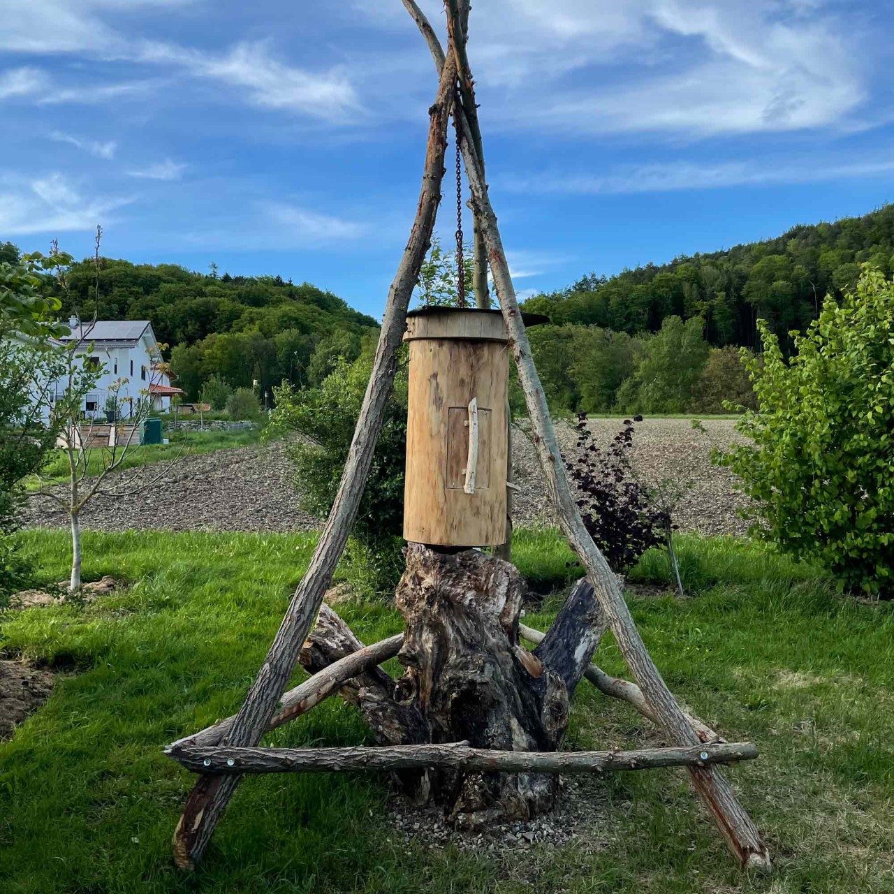 Bienen Klotzbeute