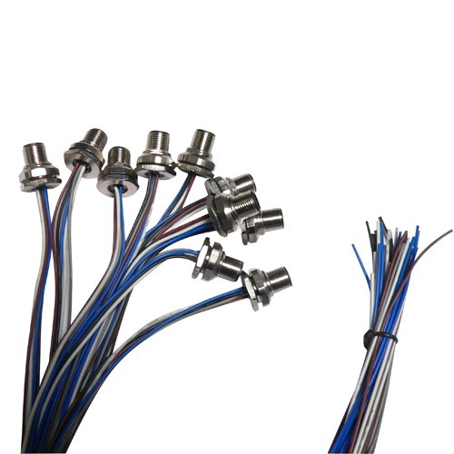 Einbausteckverbinder M12-Stecker RSFM
