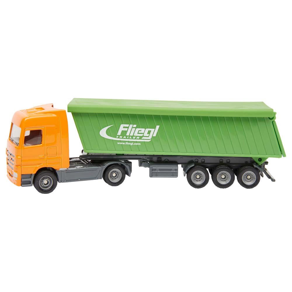 LKW mit Kippsattel und Dach