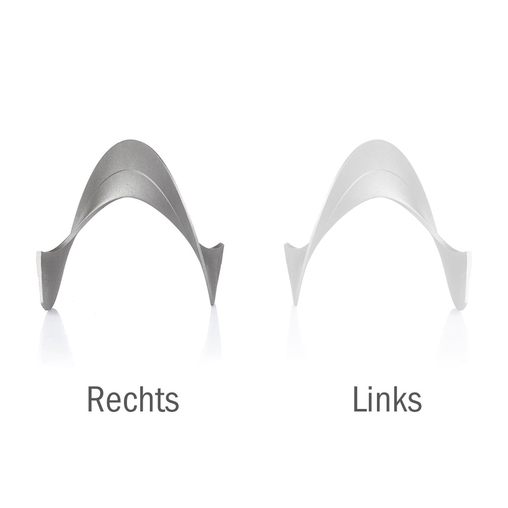 Schneckenwindung - rechtsdr. / Stahl / 3m - Bunkerbe.