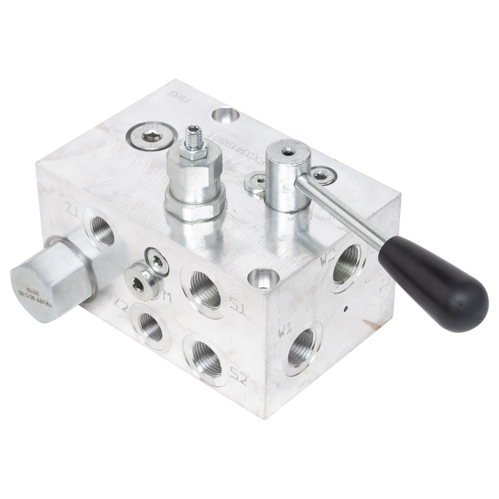 Hydraulikblock für Kehrmaschine - Version 2019