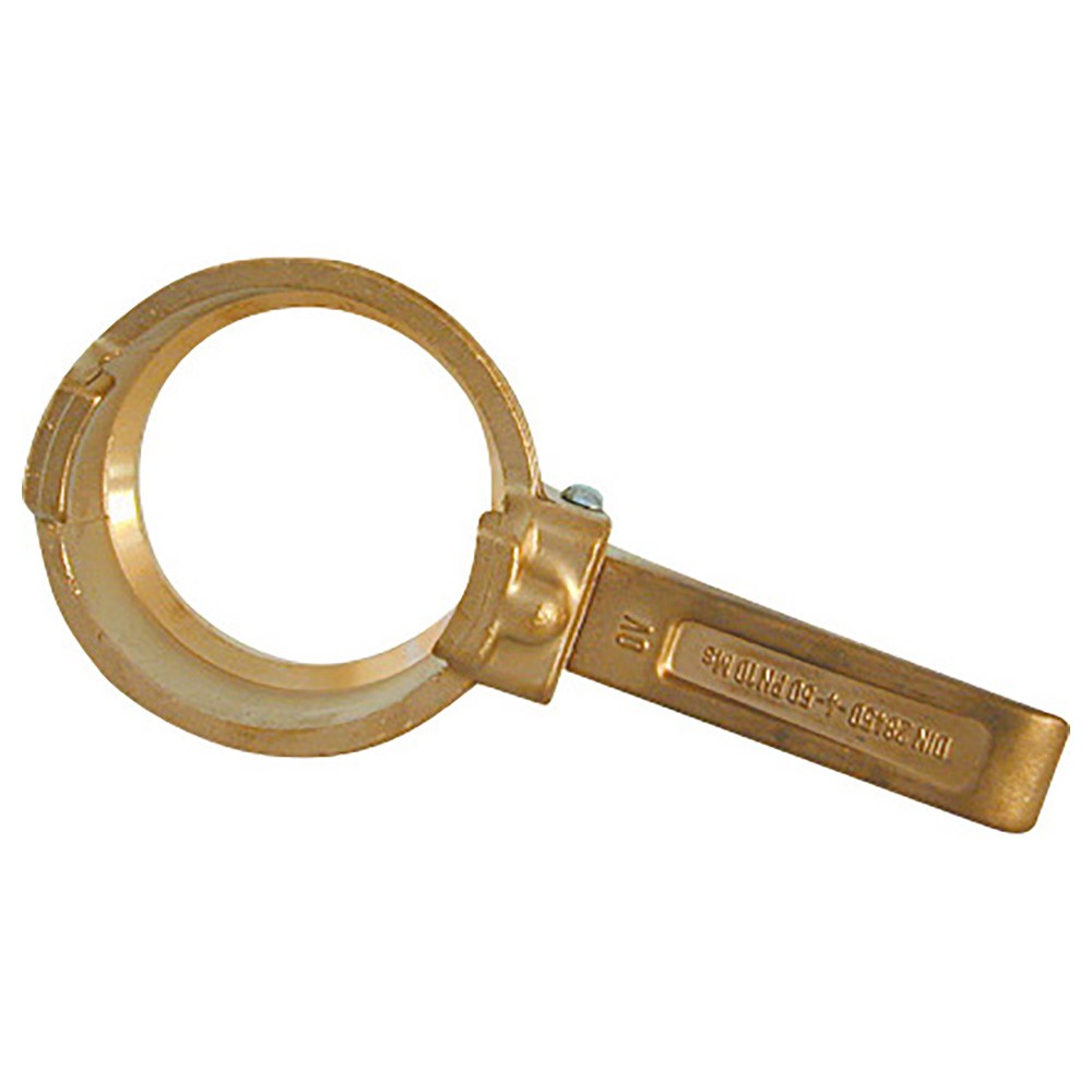 Spannring mit Hebel für Tankwagen